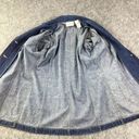 Liz Claiborne 1990’s  Denim Chore Three Pocket Jean Jacket Women's Small Photo 12