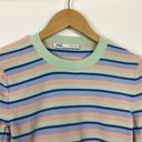 ZARA Striped Crop Sweater Size Small Photo 2