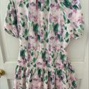 Entro  short Sleeve Floral Dress Medium Photo 3