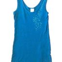 Tommy Hilfiger  Ribbed Rhinestone Tommy Jeans Tank Top Size Medium Photo 0