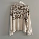 Nine West  Leopard Print Turtleneck Sweater Photo 6