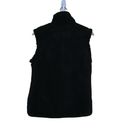 Free Country  Womens M High Pile Double Faced Plush Vest in Black NEW Photo 1