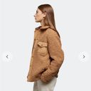 ONIA NWT  Sherpa Camel Light Brown Tan Oversized Jacket Nylon Furry Gorpcore XL Photo 1