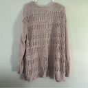 Maurice's  Pink Cardigan Casual Comfy Large Pastel Photo 3