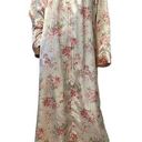 Christian Dior altered  floral housecoat pajama nightgown TLS1 7056 Photo 0