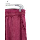 Free People  Movement Pants Womens Apx Sz M/L Wide Leg Cropped Washed Pink Photo 1