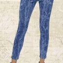 DKNY  High Rise Skinny Delancey Snake Skin Printed Jeans SZ 31/12 NWT WMN'S Photo 2