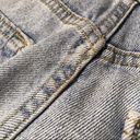 ZARA  Light Wash Distressed Denim Bermuda Shorts Photo 12