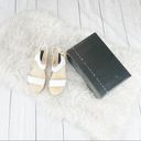 Steven By Steve Madden  White Fabee Clog Buckle Ankle Strap Sandals Size 11 Photo 1