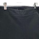 Talbots  Womens Heritage Ankle Skinny Jeans Sz 8 Black Denim Side Zip Flat Front Photo 1