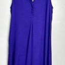 cupio  Dress Womens High Low Sleeveless V Neck Purple Size Small NWT Photo 0