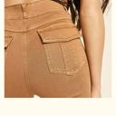Spanx Cargo Stretch High Waist Pants with Tummy Control New Size XL Golden Brown Photo 7