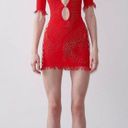 Poster Girl Red  Rhinestoned Heartbreaker Miranda Dress Photo 1