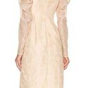 Tularosa  Renee Midi Dress in Sandstone with Shimmer Size S Photo 1