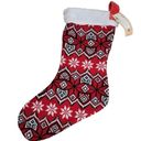 Genuine Merchandise Chicago Bull Knit Christmas Stocking Gift NWT Photo 1