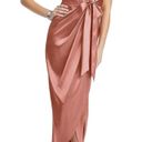 After Six Women's Size 6 Desert Rose Faux Wrap Midi Dress Draped Tulip Skirt. New with tags. Photo 0