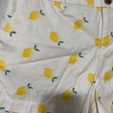 old navy white shorts w/ lemon designs all over Pink Size 4 Photo 1