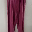 Sweaty Betty  Pink Modal Wide Leg High Waist Comfy Pants Athleisure Large Photo 6