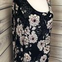 Charlotte Russe Floral Navy Cutout Sleeve Dress Photo 2