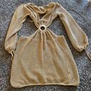 Bathing Suit Coverup Tan Size L Photo 0