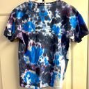 Gildan Starburst Tie Dye Family T-shirts- Set of (4) Family Blue, Purple & White NEW Photo 5