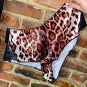 Frederick's of Hollywood NWT  Leopard Satin Lace Cami Boyshort Panty Size Small Photo 4