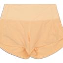 Lululemon Orange  Speed up Shorts Photo 0