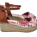 Kelly & Katie  Fedrick Tie Dye Espadrille Open Toe Platform Sandal Size 9 Eur 40 Photo 1