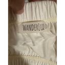 Wanderlux Ivory Layered Midi Skirt Size Large NWOT Western Flowy Indie Boho Photo 1