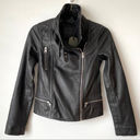 ALLSAINTS NWT All Saints Bales Biker Leather Jacket Women's XS Photo 0