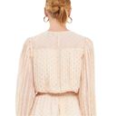 Endless Rose NWT  Women's Dot Pleated Blouson Crop Top Photo 1