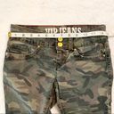 Vip Jeans  Camouflage Stretch Skinny Capri Size 1/2 Photo 4