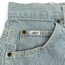 Bermuda Vintage Chic High Rise Blue & White Stripe Denim 14”  Shorts Size 32” Photo 3