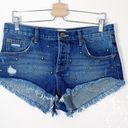 Amuse Society  "Scenic" Studded Denim Shorts 26 Photo 1