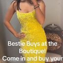 Love And Lemons Yellow Prom Dress Photo 1