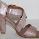 DKNY  Harlow Henna Pink Leather Open Toe Heel 6.5 M Photo 3