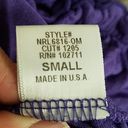 The Moon OLIVIA Purple Scoop Neck Tank Size Small Photo 3