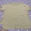 Matching Ribbed Tee + Biker Short Set Green Size M Photo 5