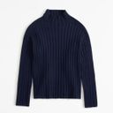 Abercrombie & Fitch Navy Sweater Photo 0