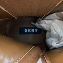 DKNY  Mina Cognac Suede Western Booties Photo 9