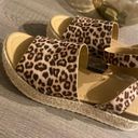 Soda Leapord Print Platform Sandals  Photo 2