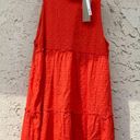 DO+BE NWT A day with  Red Orange Size large keyhole cutout knee length dress Photo 1