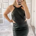 by the way. NWT Willa Faux Leather Mini Dress  Photo 0