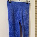 Gymshark Blue  Adapt Animal Seamless Leggings Size Small Photo 3