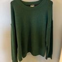 a.n.a Womens  Green Pullover Sweater - Size L Photo 0