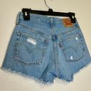 Levi’s  501 Cut off Denim Shorts size 24W Photo 1