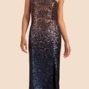 Trina Turk 💕💕 Stella Dress ~ Supernova Sequin Moonstone/Midnight Ombre 8 NWT Photo 0