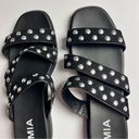 MIA  Women's Black Embellished Silver Studs  Kolete Sz 6.5 Photo 9