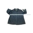 Talbots  Stretch Swing Cropped Denim Jacket Size Large NWT Photo 4