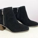 Lucky Brand LP PETRE Black Suede Booties Photo 0